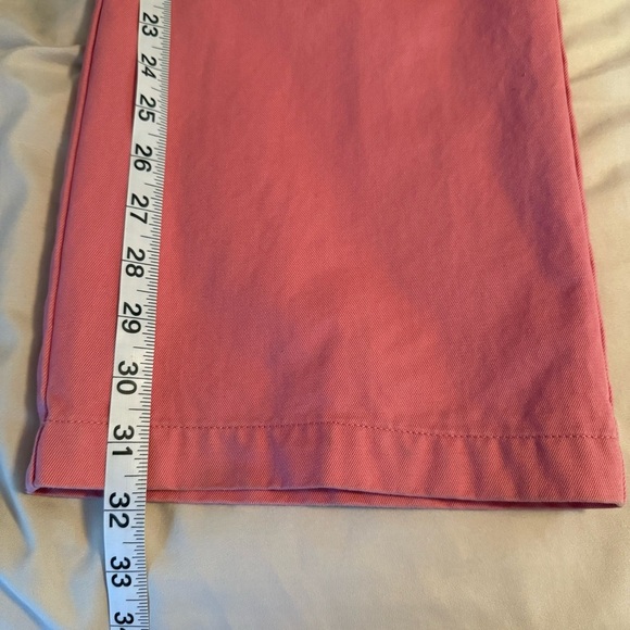 Vineyard Vines Mens Size 38x32 Club Pant Pink Chino Whale Straight Leg Preppy - Picture 9 of 9